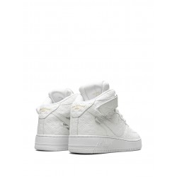 x Louis Vuitton x Virgil Abloh Air Force 1 Mid "White/White" sneakers