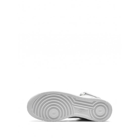 x Louis Vuitton x Virgil Abloh Air Force 1 Mid "White/White" sneakers