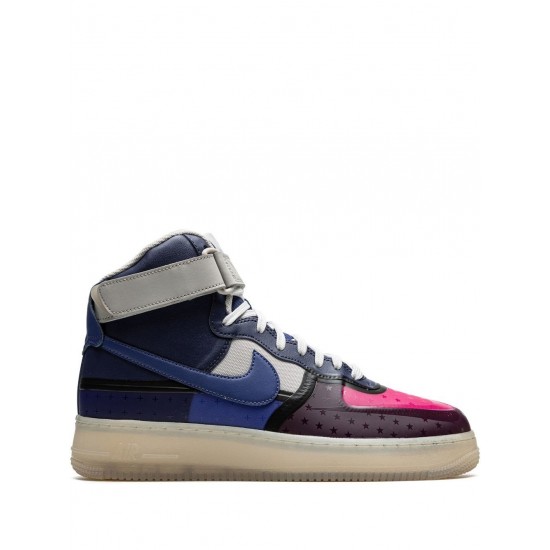 Air Force 1 High '07 Premium "Thunder Blue Pink Prime" sneakers