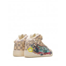x Louis Vuitton Air Force 1 Mid "Virgil Abloh - Graffiti" sneakers