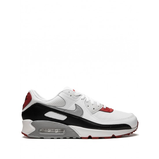 Air Max 90 "Photon Dust/Varsity Red" sneakers