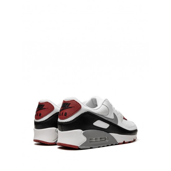 Air Max 90 "Photon Dust/Varsity Red" sneakers