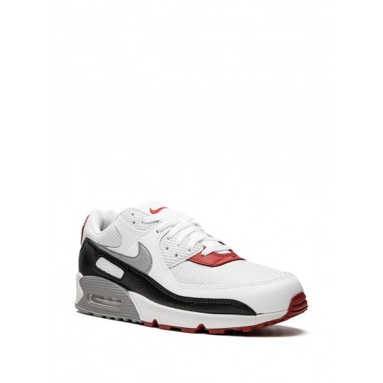 Air Max 90 "Photon Dust/Varsity Red" sneakers