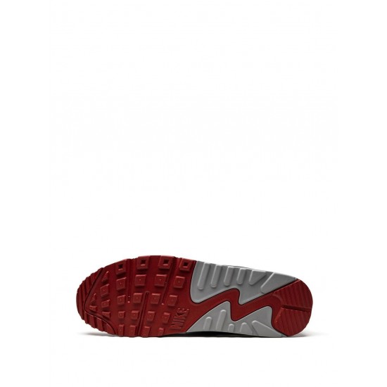 Air Max 90 "Photon Dust/Varsity Red" sneakers
