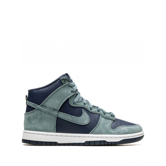 Dunk High Retro PRM "Teal Suede" sneakers