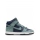 Dunk High Retro PRM "Teal Suede" sneakers