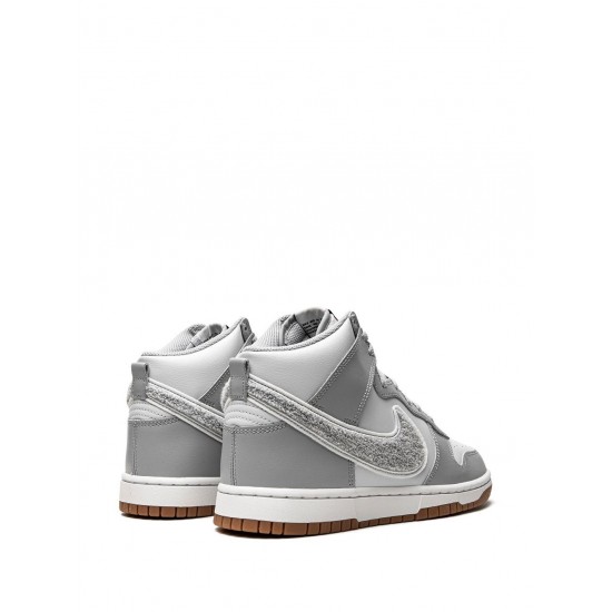 Dunk High "Chenille - Light Smoke" sneakers