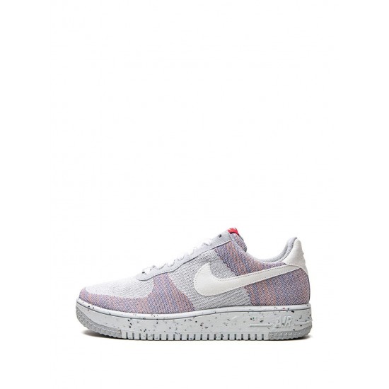 Air Force 1 Low Crater Flyknit "Wolf Grey" sneakers
