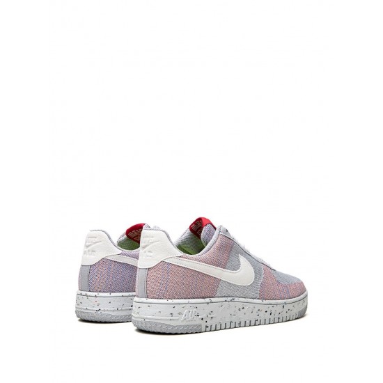 Air Force 1 Low Crater Flyknit "Wolf Grey" sneakers