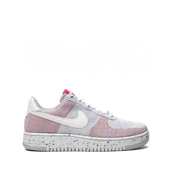 Air Force 1 Low Crater Flyknit "Wolf Grey" sneakers