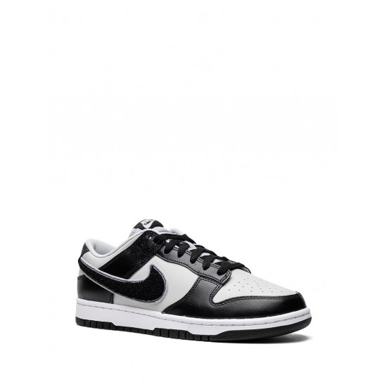 Dunk Low "Chenille Swoosh Black Grey" sneakers