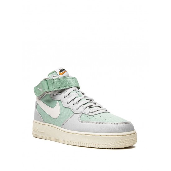 Air Force 1 Mid '07 LX "Grey Fog Enamel Green" sneakers