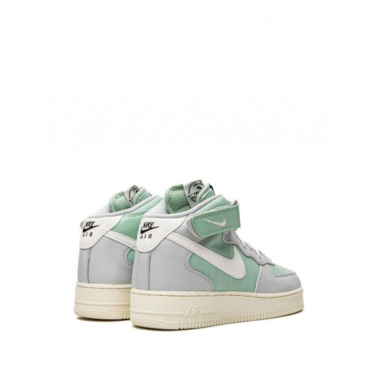 Air Force 1 Mid '07 LX "Grey Fog Enamel Green" sneakers