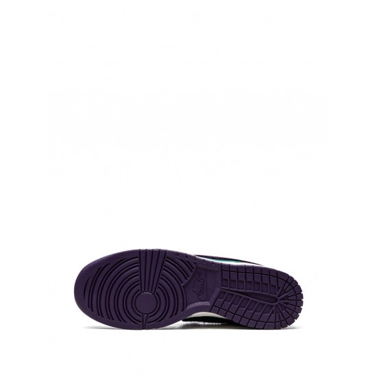 Dunk Low "Chenille Swoosh - Grand Purple" sneakers