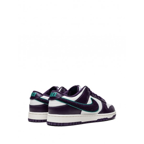 Dunk Low "Chenille Swoosh - Grand Purple" sneakers