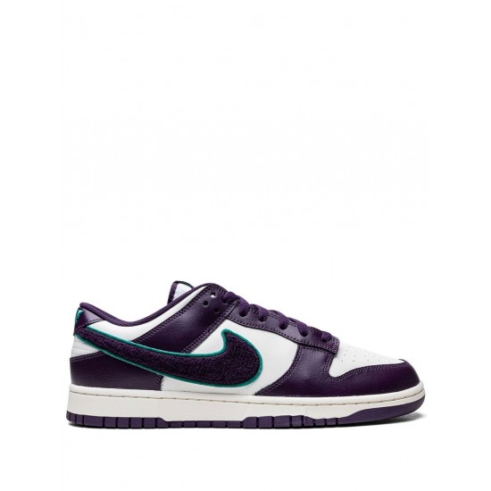 Dunk Low "Chenille Swoosh - Grand Purple" sneakers