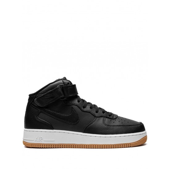 Air Force 1 Mid '07 LX "Black/Gum" sneakers