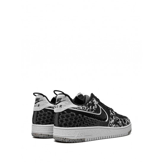Air Force 1 Crater Flyknit "Black/White" sneakers