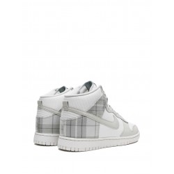 Dunk High "Plaid - Summit White" sneakers