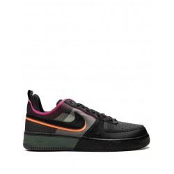 Air Force 1 React "Black/Pink Prime" sneakers