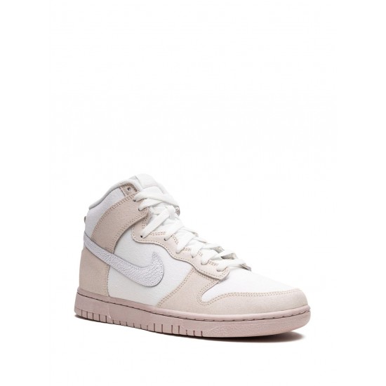 Dunk High Retro PRM "Cracked Leather Swoosh" sneakers