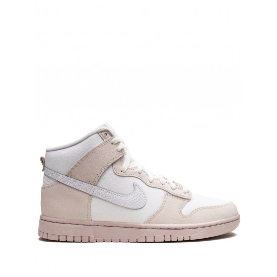 Dunk High Retro PRM "Cracked Leather Swoosh" sneakers