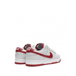 Dunk Low “Vast Grey/Varsity Red” sneakers