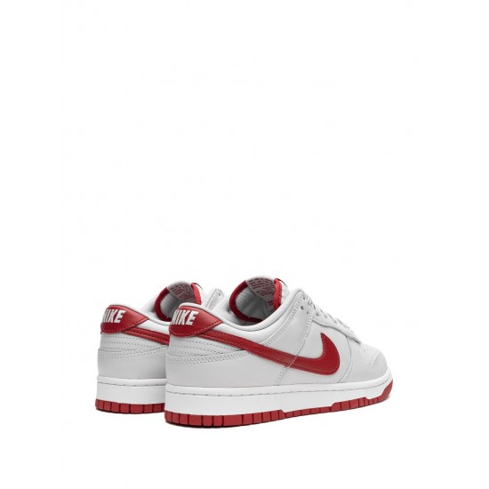 Dunk Low “Vast Grey/Varsity Red” sneakers