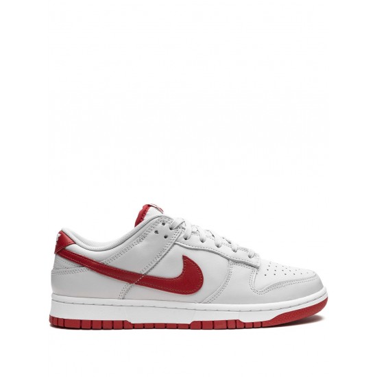 Dunk Low “Vast Grey/Varsity Red” sneakers