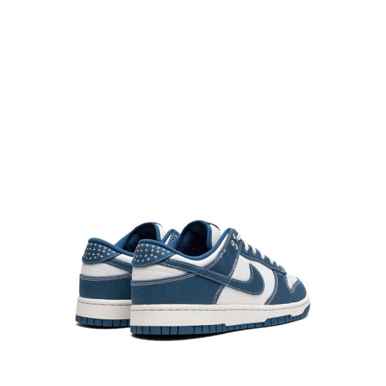 Dunk Low Shashiko "Industrial Blue" sneakers