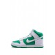 Dunk High "Pine Green White" sneakers