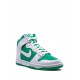 Dunk High "Pine Green White" sneakers
