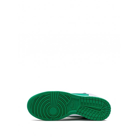Dunk High "Pine Green White" sneakers