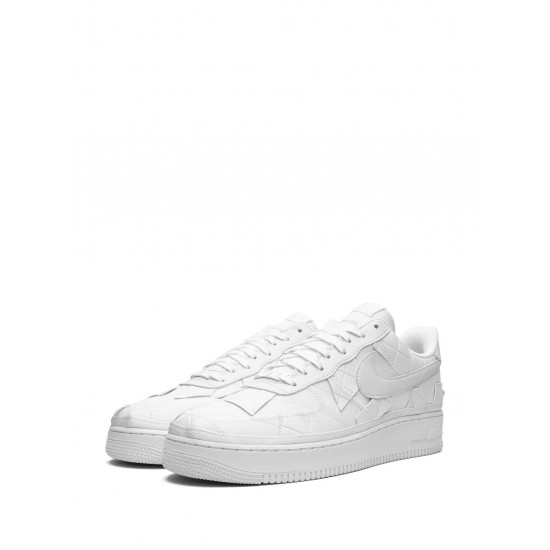 x Billie Ellish Air Force 1 Low "Triple White" sneakers