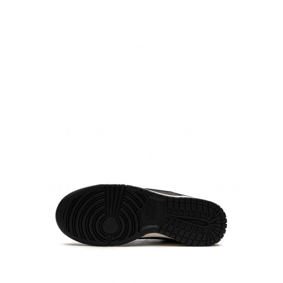 Dunk Low Retro PRM "Black Canvas" sneakers