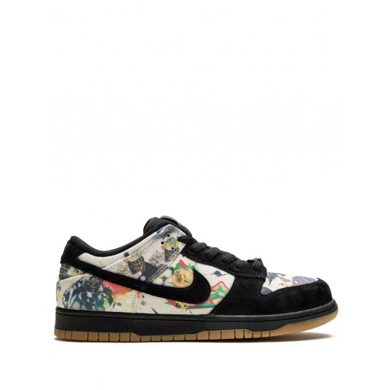 x Supreme SB Dunk Low "Rammellzee" sneakers