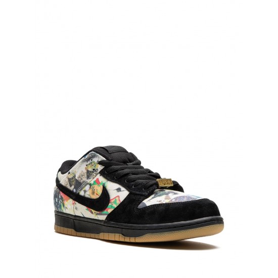 x Supreme SB Dunk Low "Rammellzee" sneakers