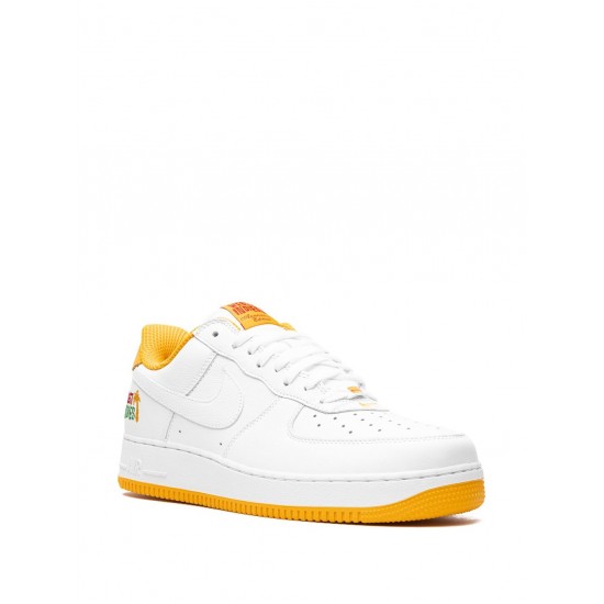 Air Force 1 leather sneakers