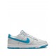 Dunk Low "Pure Platinum/Blue Lightning" sneakers