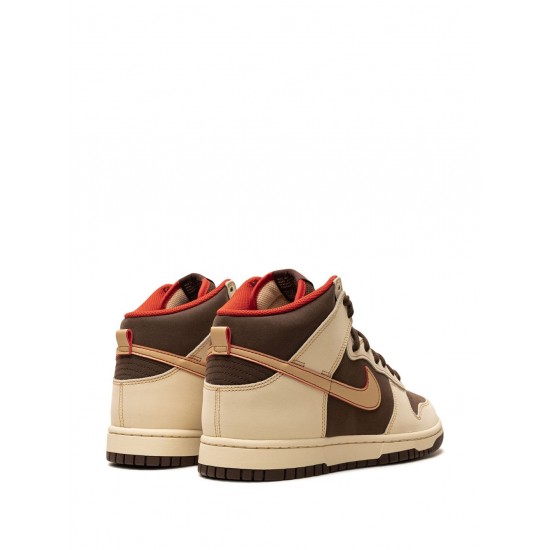 Dunk High "Baroque Brown" sneakers