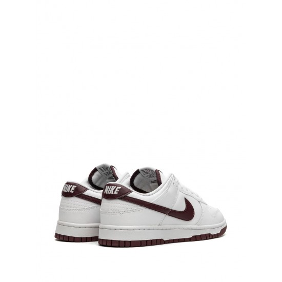 Dunk Low Retro "White/Night Maroon" sneakers