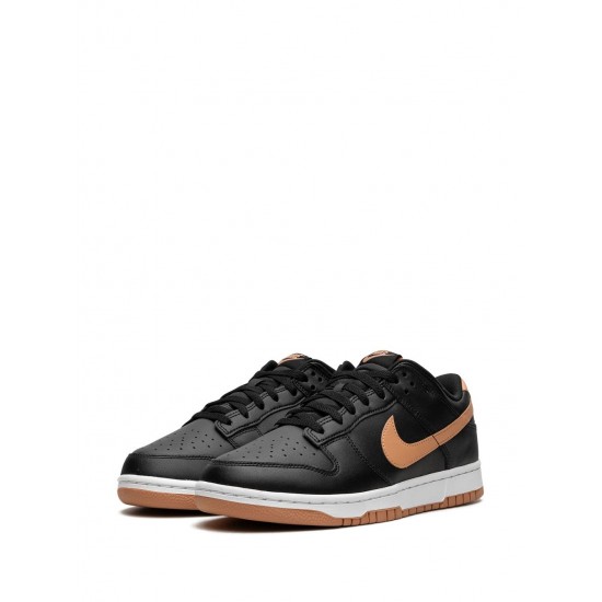 Dunk Low "Black/Amber Brown" sneakers