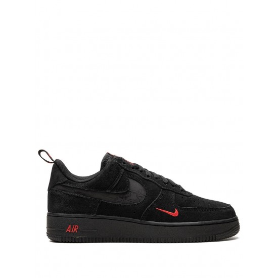 Air Force 1 Low "Multi Swoosh Black/Crimson" sneakers