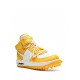 Air Force 1 Mid "Off-White - Varsity Maize" sneakers