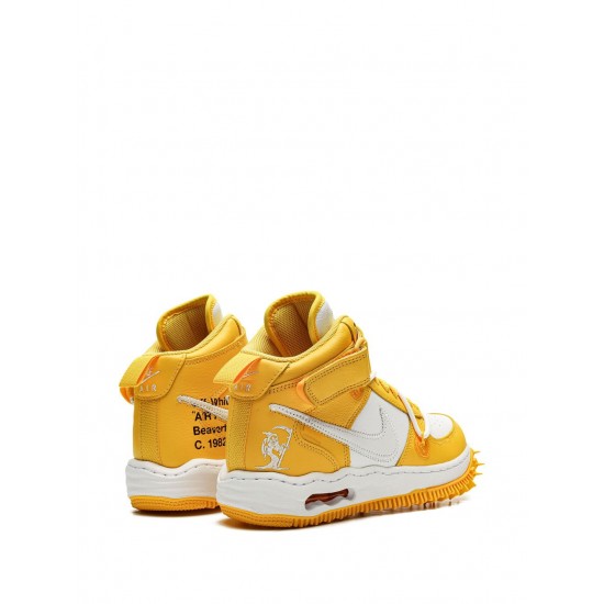 Air Force 1 Mid "Off-White - Varsity Maize" sneakers