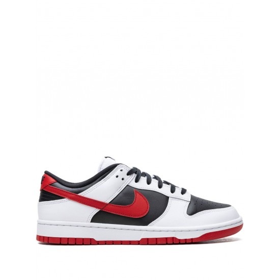 Dunk Low Retro "Black/University Red" sneakers