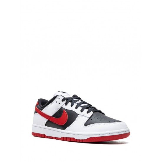 Dunk Low Retro "Black/University Red" sneakers