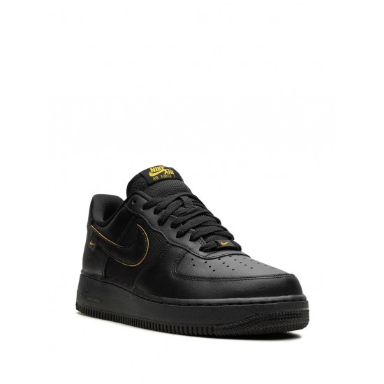 Air Force 1 '07 "Black/University Gold" sneakers
