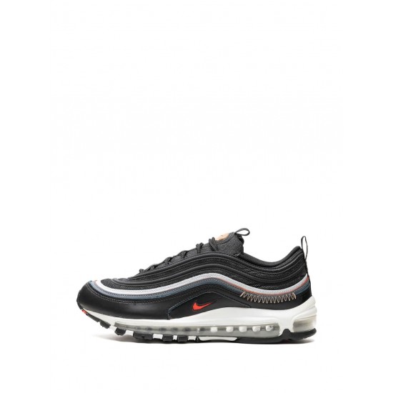 Air Max 97 "Black/Bright Crimson" sneakers