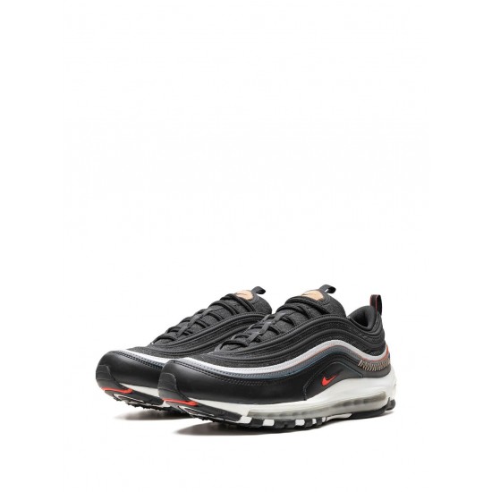 Air Max 97 "Black/Bright Crimson" sneakers
